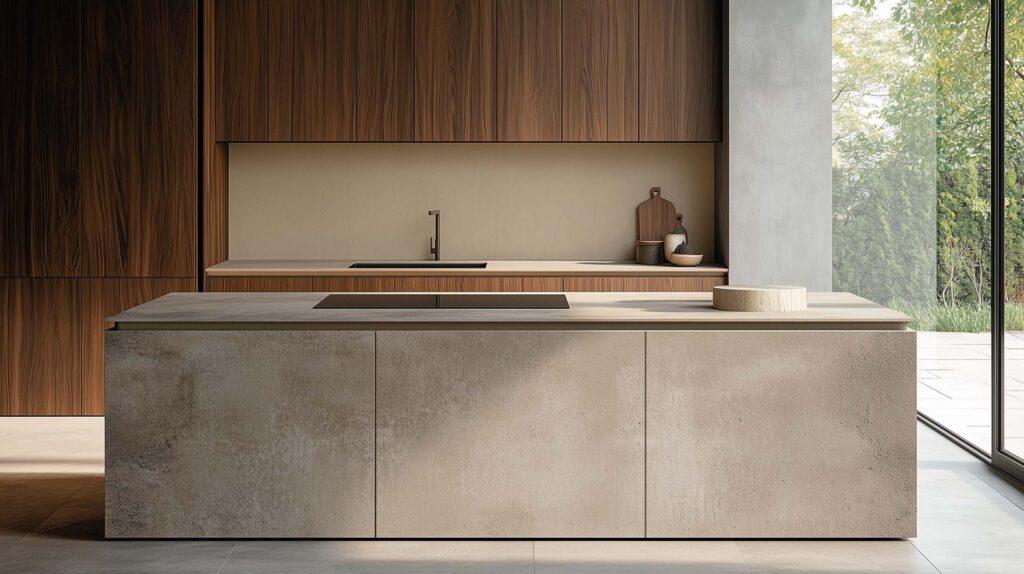 Casadenza - Natural Stone Veneers - Sandstone Panels Modern Kitchen